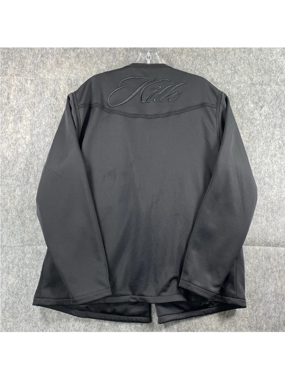 KITH NYC 24AW Black Kimono Jacket Mens XL Japan Style Streetwear Rare Designer